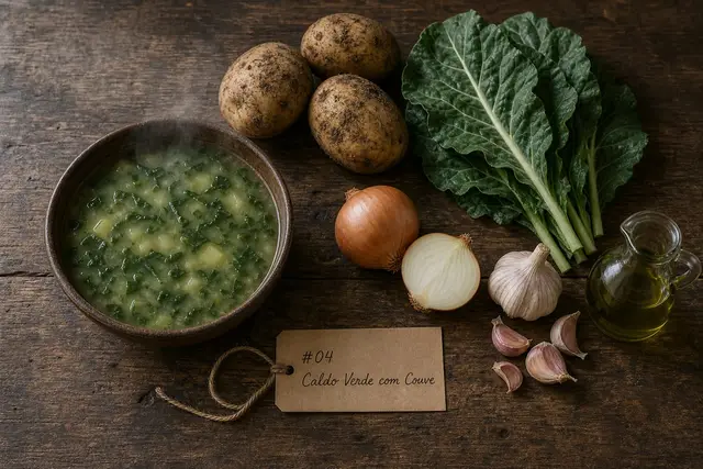 Caldo Verde com Couve