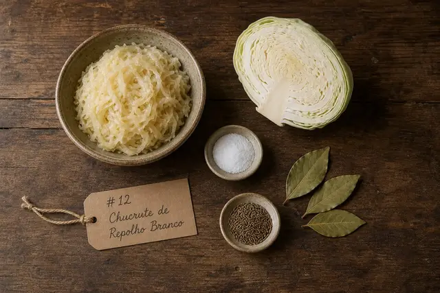 Chucrute de Repolho Branco