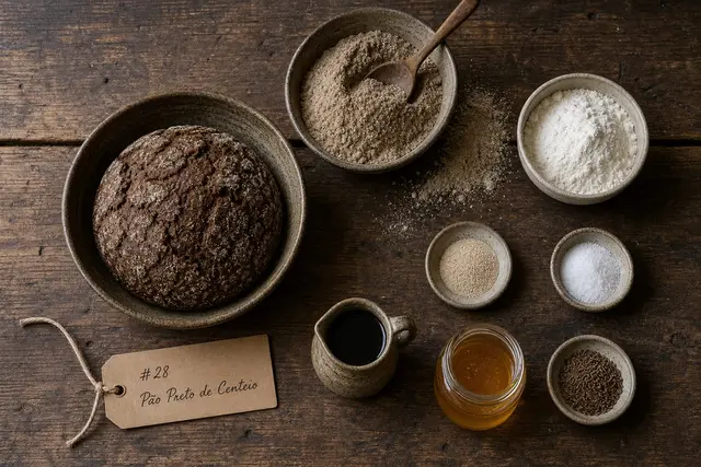 Pão Preto de Centeio