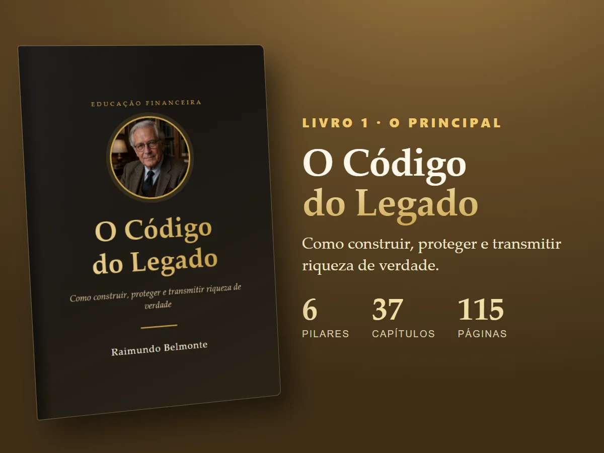 O Código do Legado, 6 pilares, 37 capítulos e 115 páginas